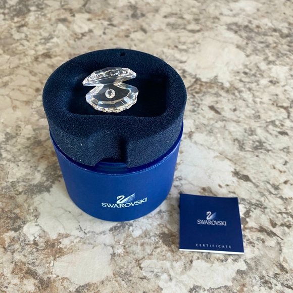 Swarovski Other Swarovski Retired Clam Shell With Oyster Crystal